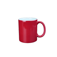 venda quente! 11oz Ceramic Heat Sensitive Full Color Changed Mug para sublimação